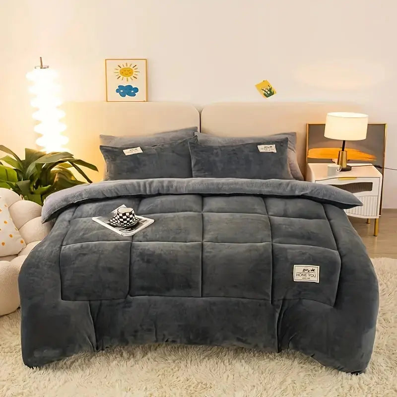 Rynx | Lamb velvet bedspread – Luxurious, Warm, and Stylish