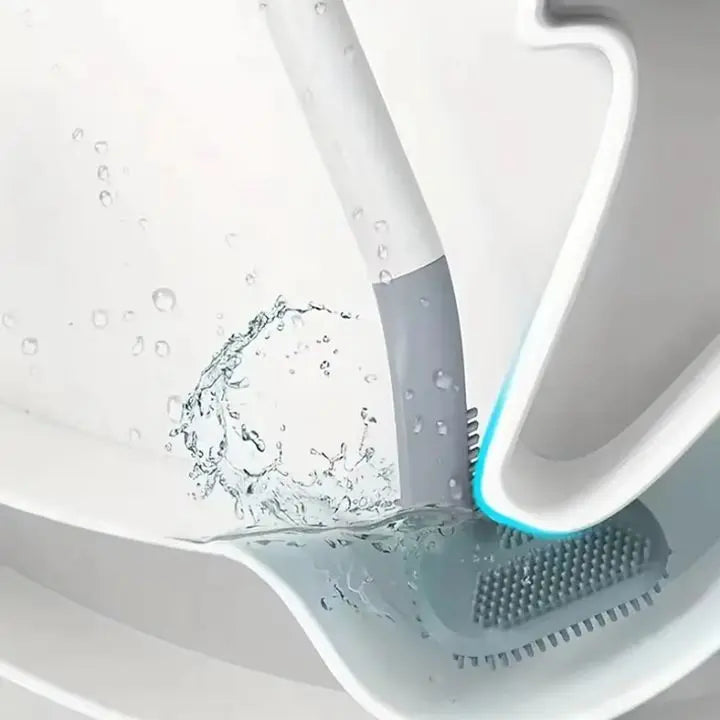 Rynx | Long-handled Silicone Toilet Brush
