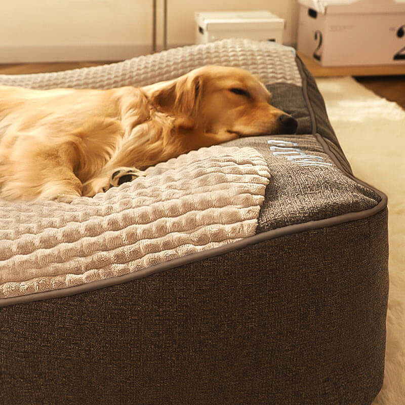 RYNX | Thick Scratch-resistant Spine Protection Dog Cushion Bed