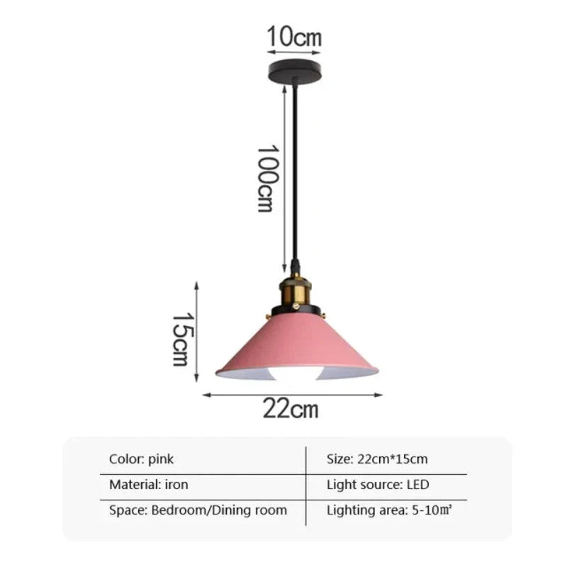 Rynx | Industrial Elegance - LED Horn Pendant lamp