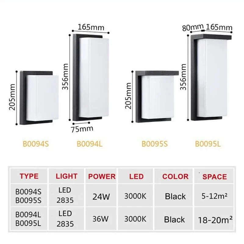 Rynx | Urbanspectra - Modern LED Outdoor Wall Lamps