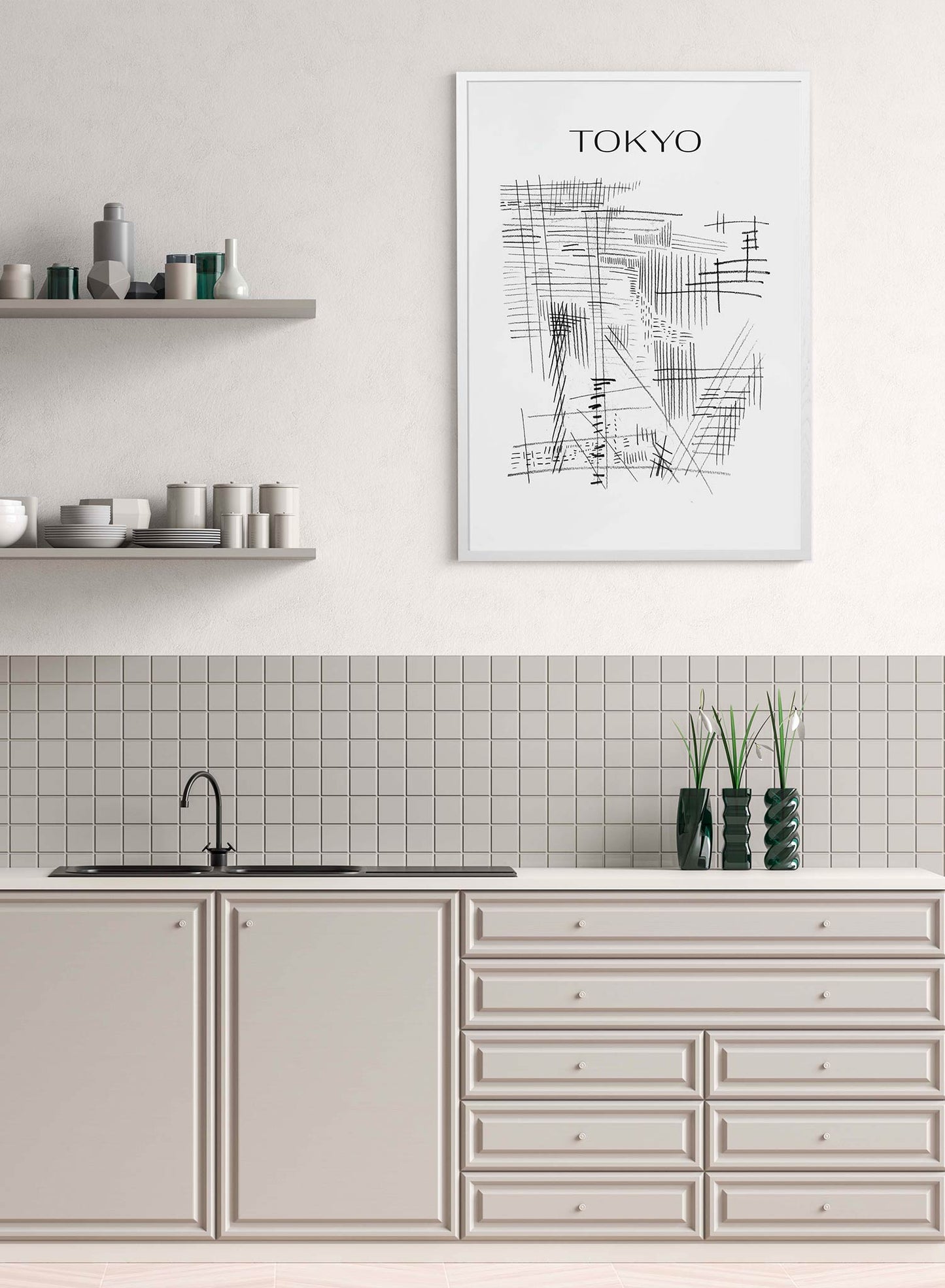 Rynx | Tokyo City Map, Poster