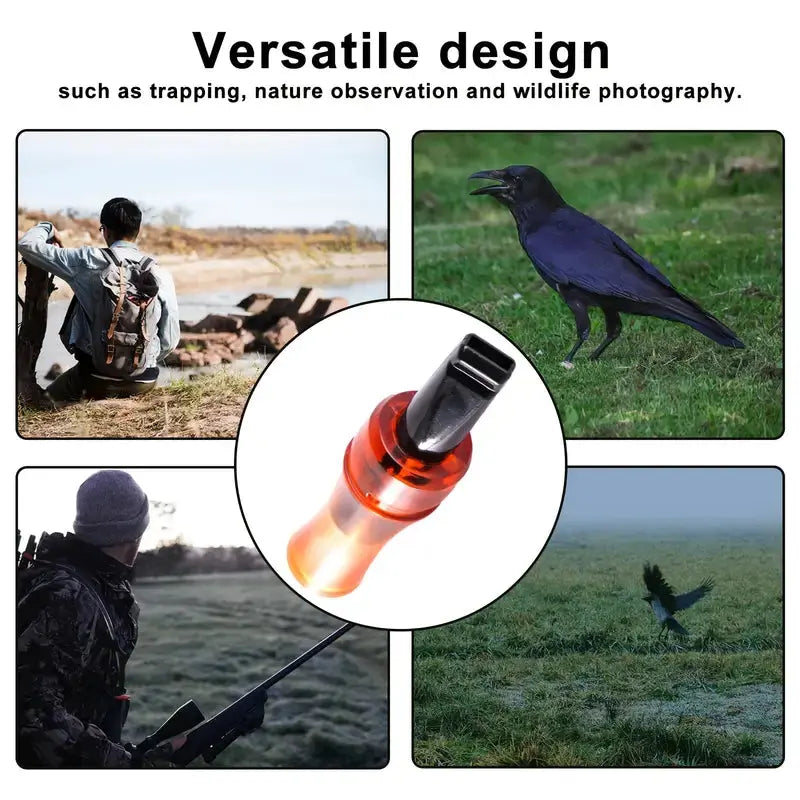 Rynx | Crow Decoy Whistle for Hunting, Nature & Training – Realistic Sound from the Pocket