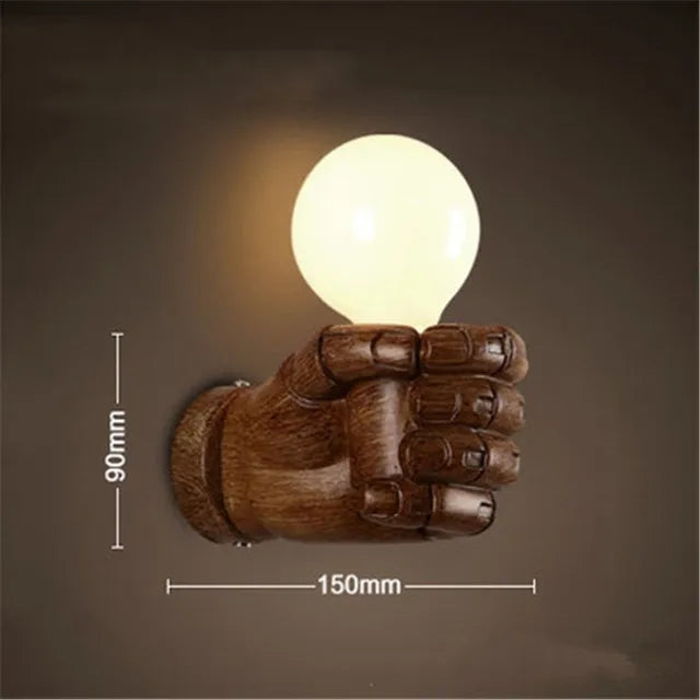 Rynx | IndustrialGlow - Wall Lamp in Industrial Style of Metal – Vintage LED Lamp