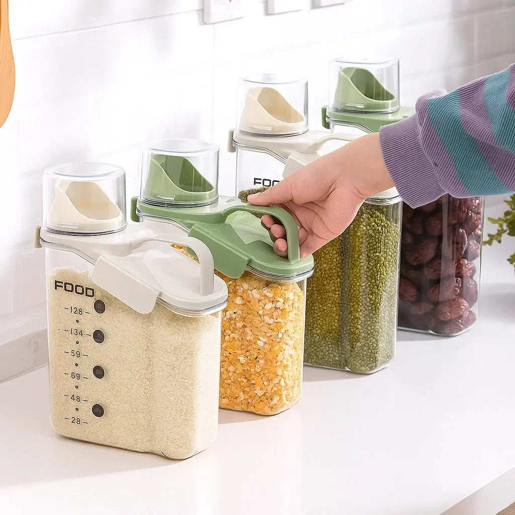 Rynx | Airtight storage container – With spout & carrying handle
