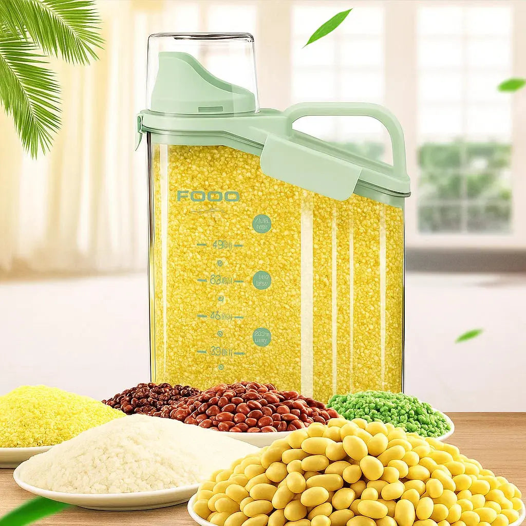 Rynx | Airtight storage container – With spout & carrying handle