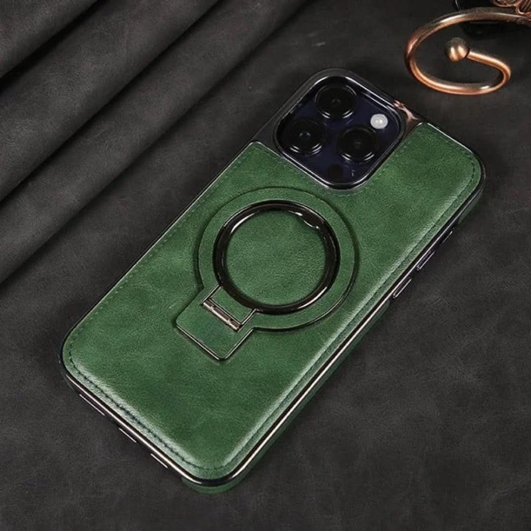 Rynx | Leather Standard - Iphone Case Green