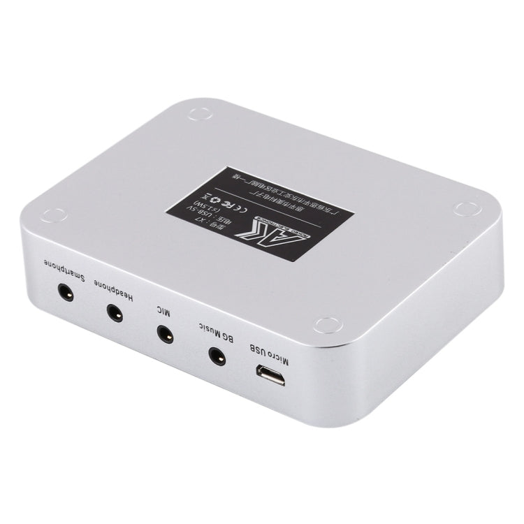 Rynx | X7 Live Broadcast Audio USB Headset Microphone Webcast Entertainment Streamer Sound Card for Phone, Computer PC
