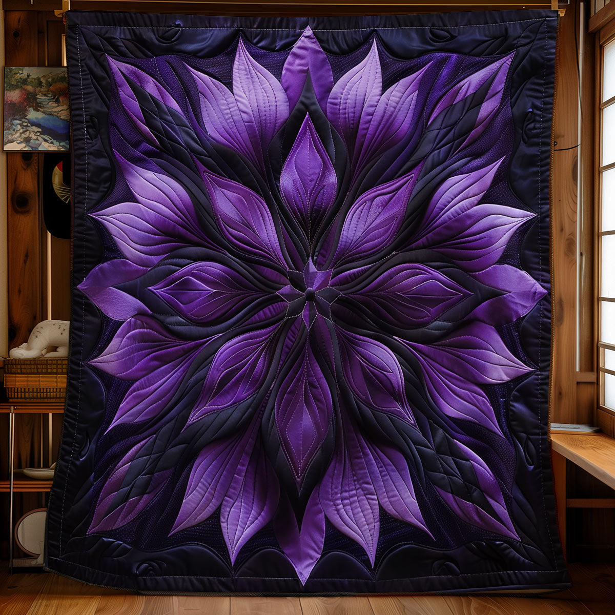 Rynx | Purple Flower Duvet