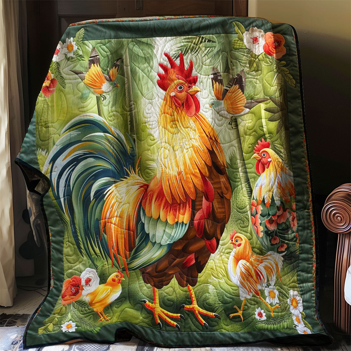 Rynx | Roosters Family Farm Quilt