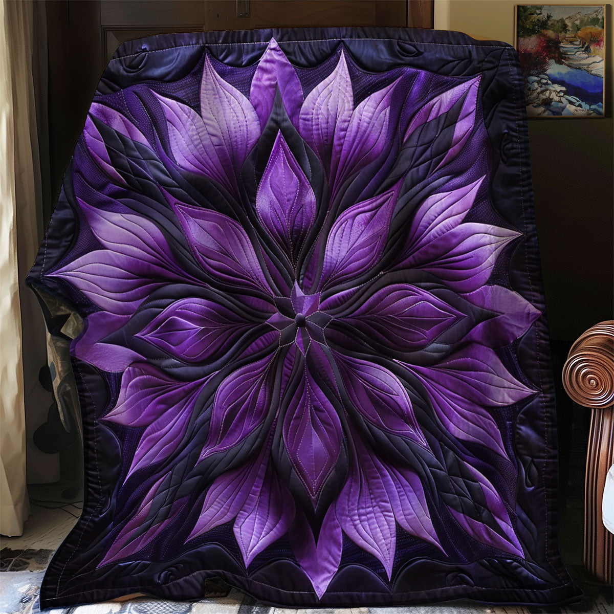 Rynx | Purple Flower Duvet