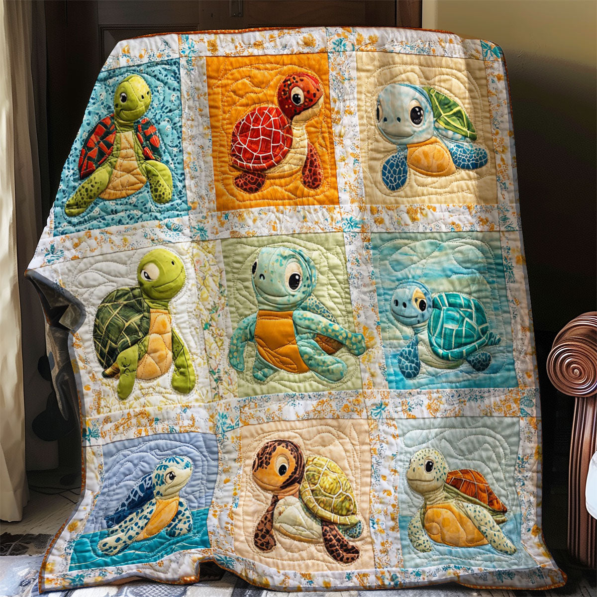 Rynx | Turtle Baby Blanket
