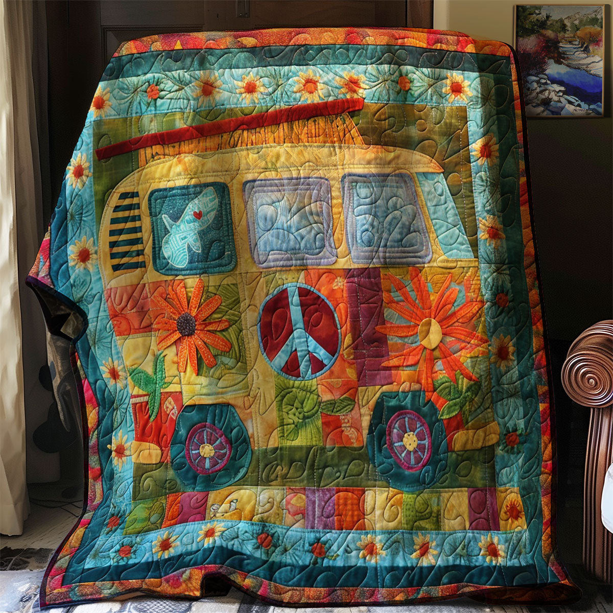 Rynx | Peace Hippie Blanket