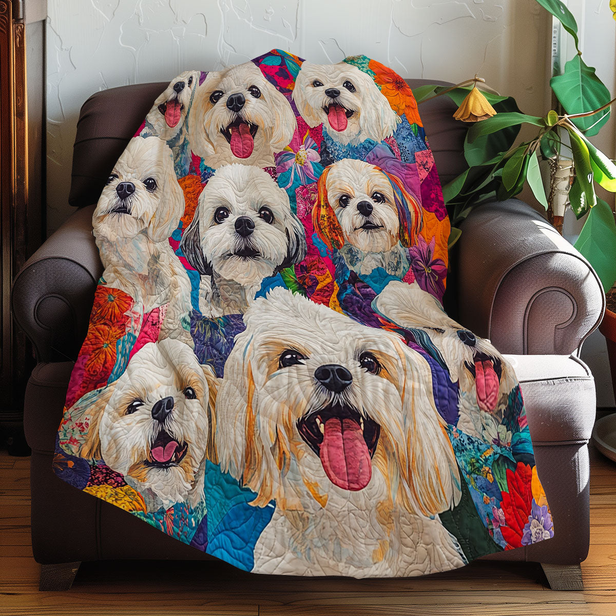 Rynx | Happy Shih Tzu Quilt