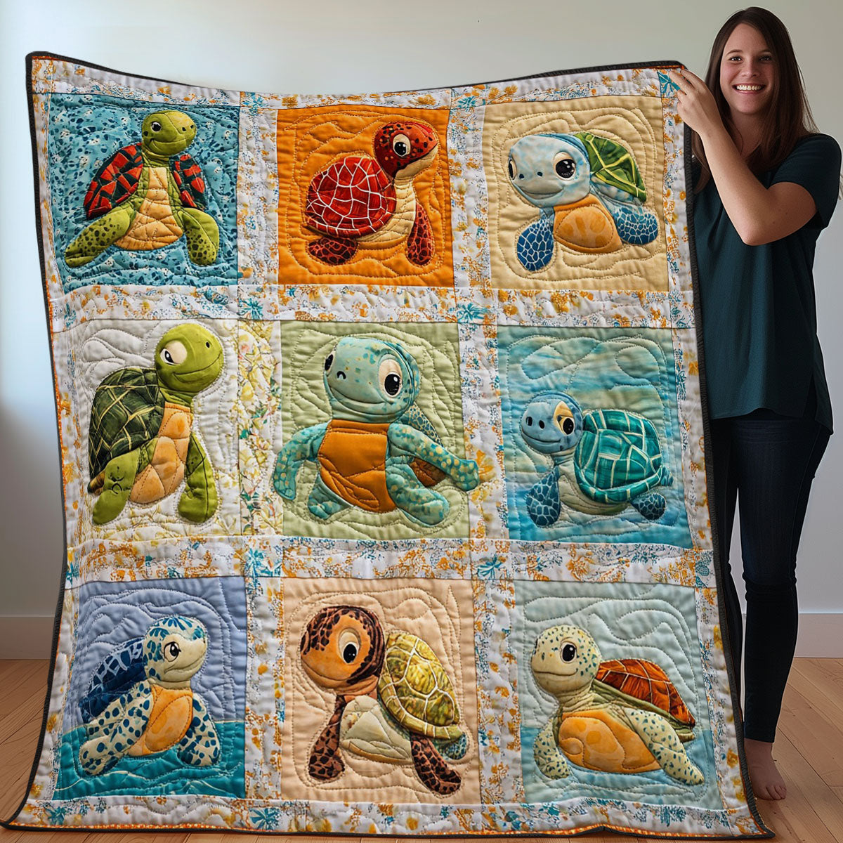 Rynx | Turtle Baby Blanket