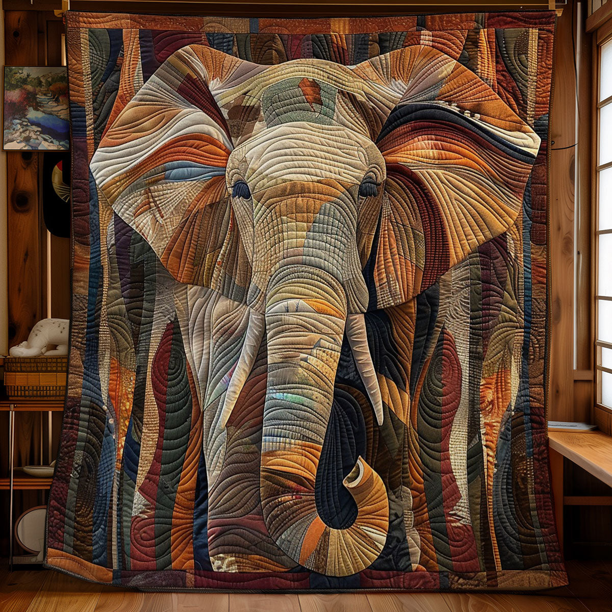 Rynx | Elephant Quilted Blanket