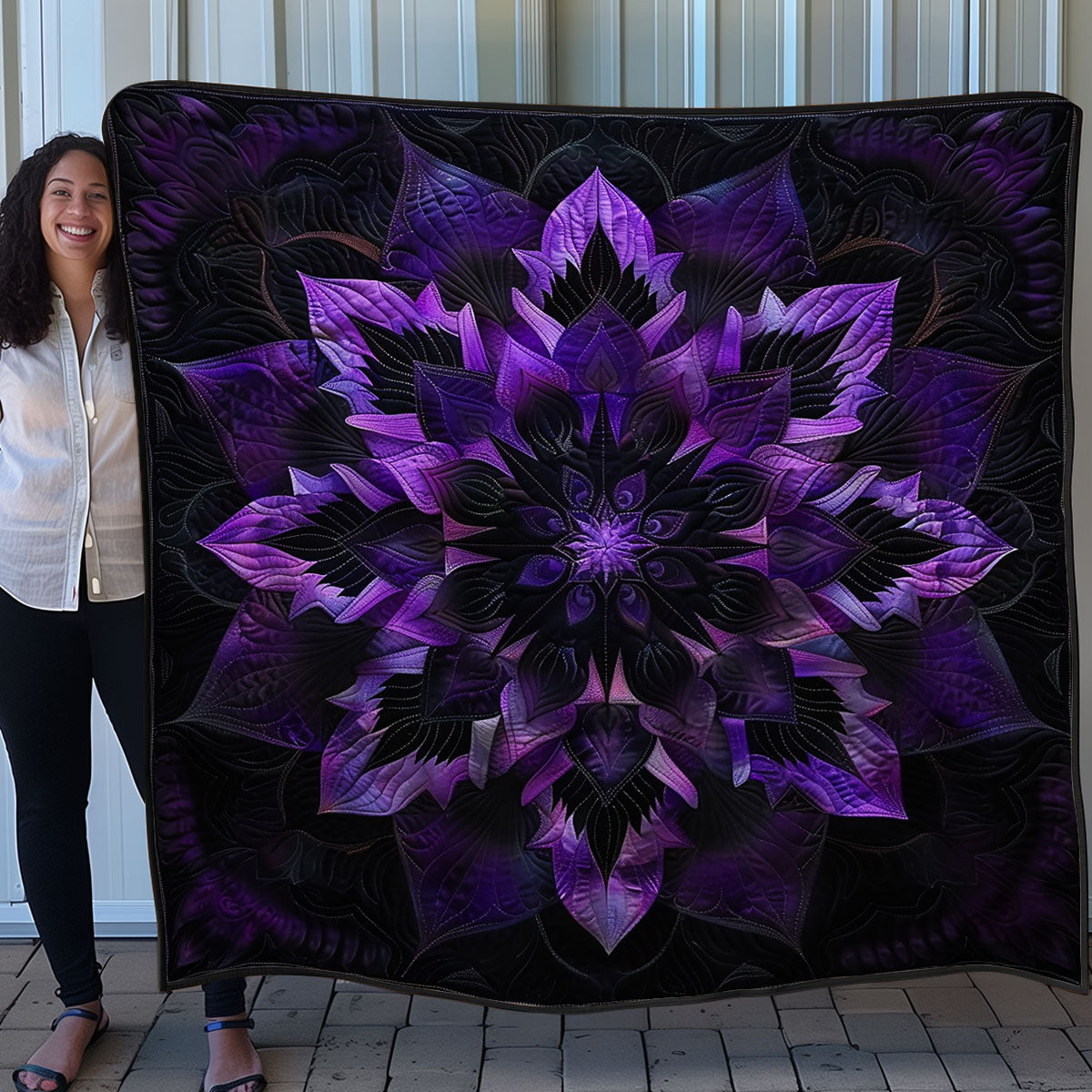 Rynx | Mystic Purple Flower Quilt