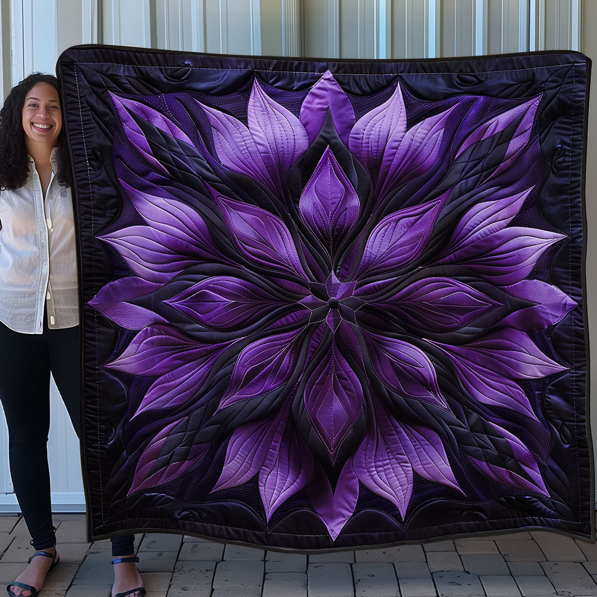 Rynx | Purple Flower Duvet