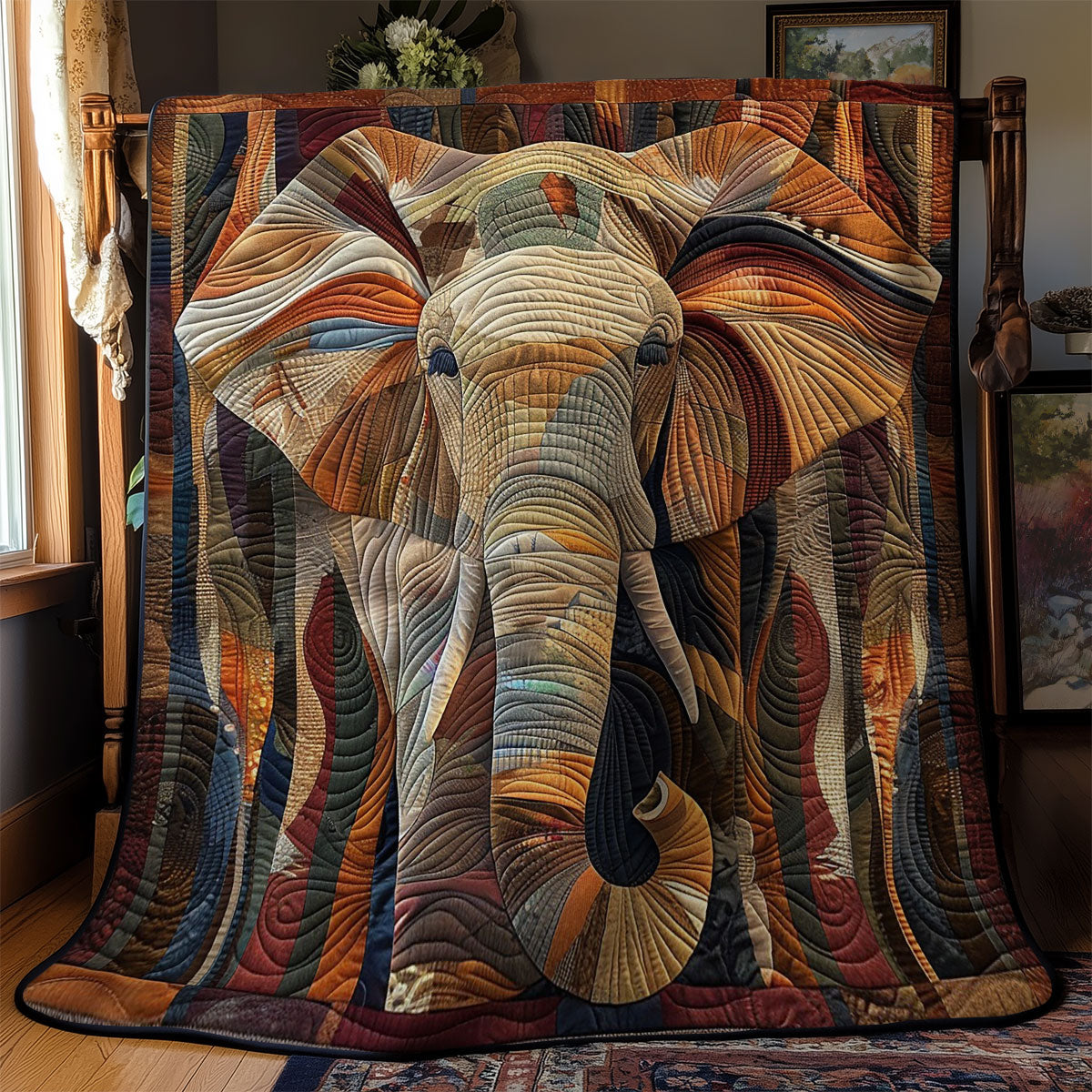 Rynx | Elephant Quilted Blanket