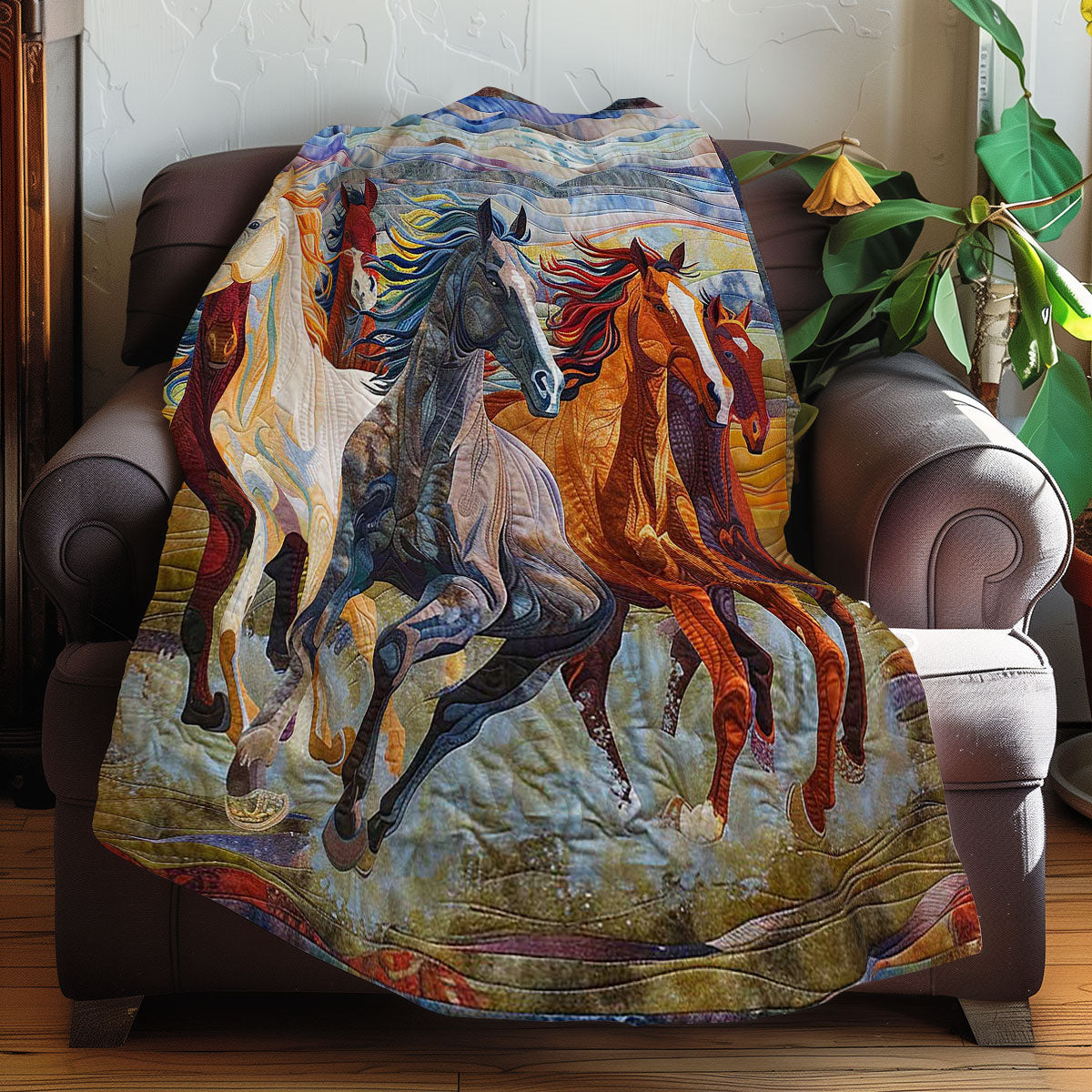 Rynx | Horse Herd Refuge Quilt