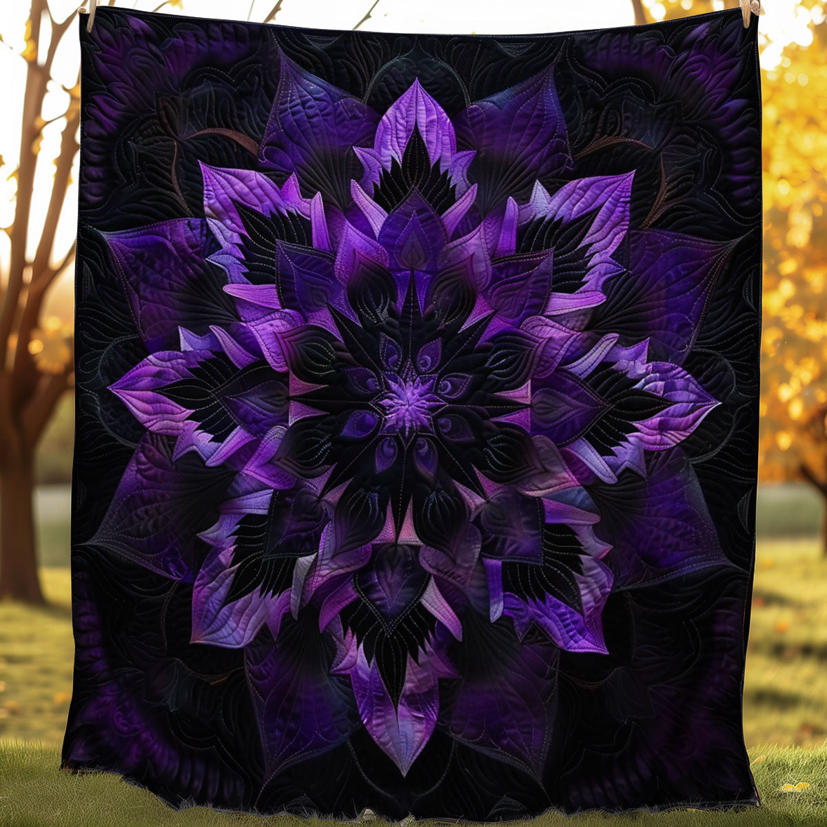 Rynx | Mystic Purple Flower Quilt