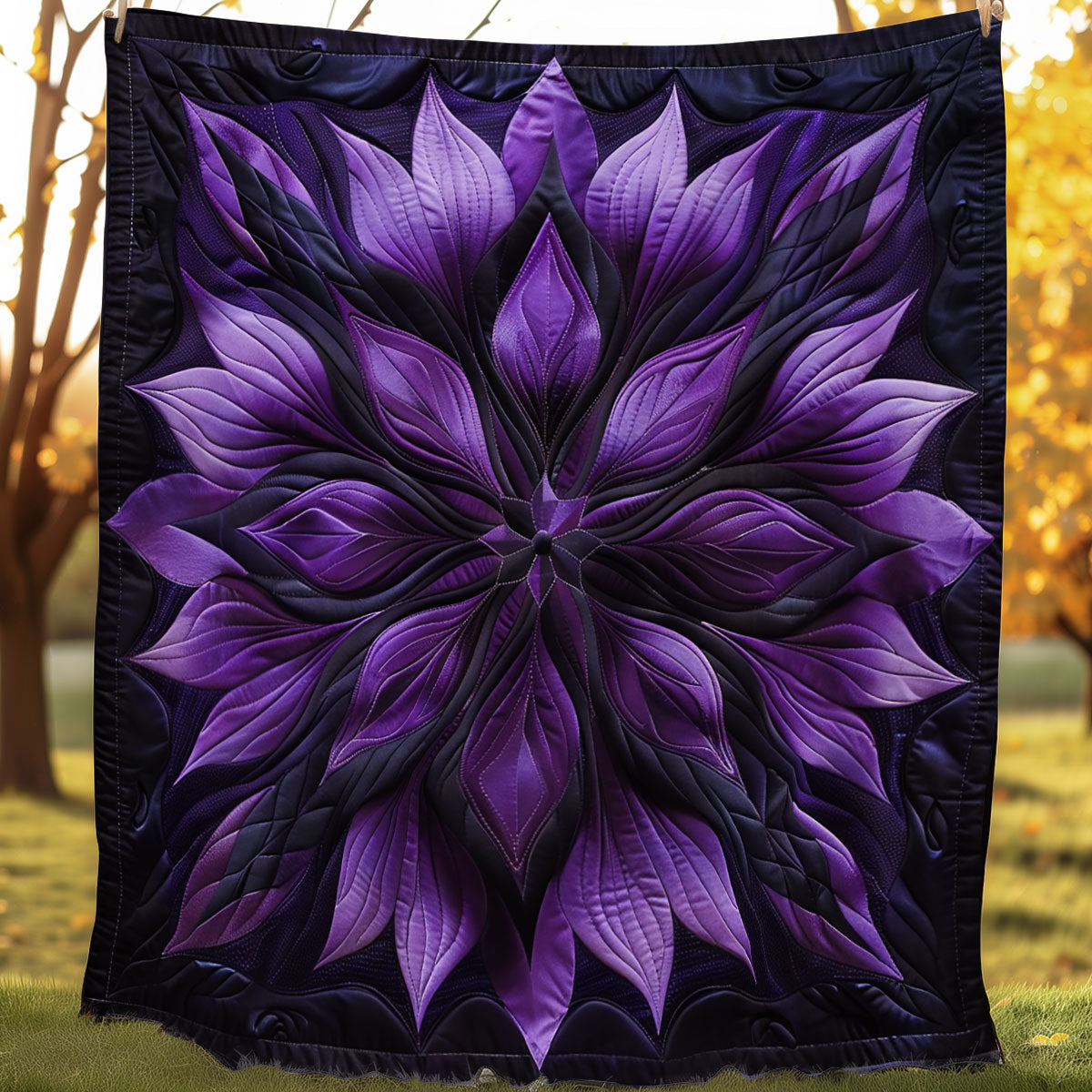Rynx | Purple Flower Duvet