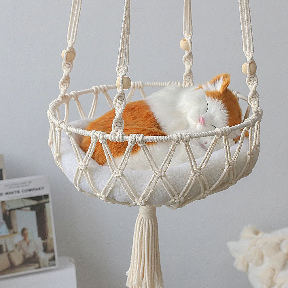 Rynx | Macrame Cat Hammock