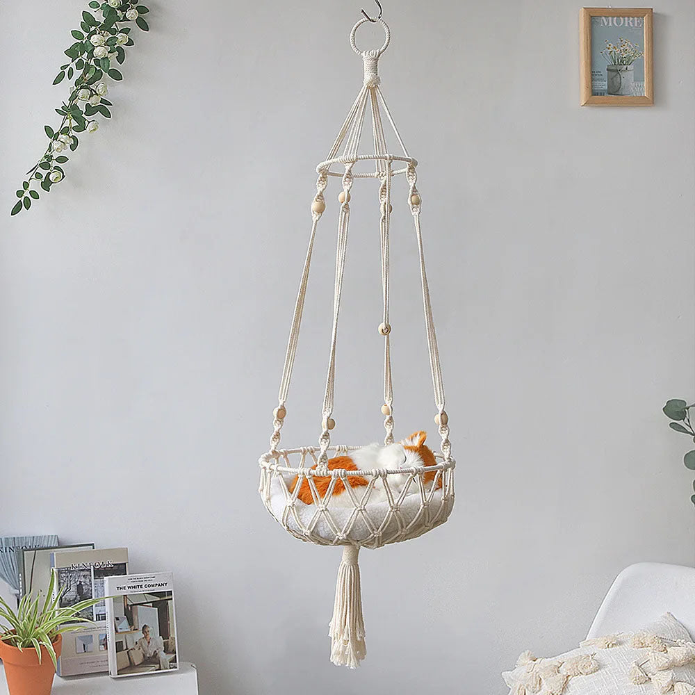 Rynx | Macrame Cat Hammock