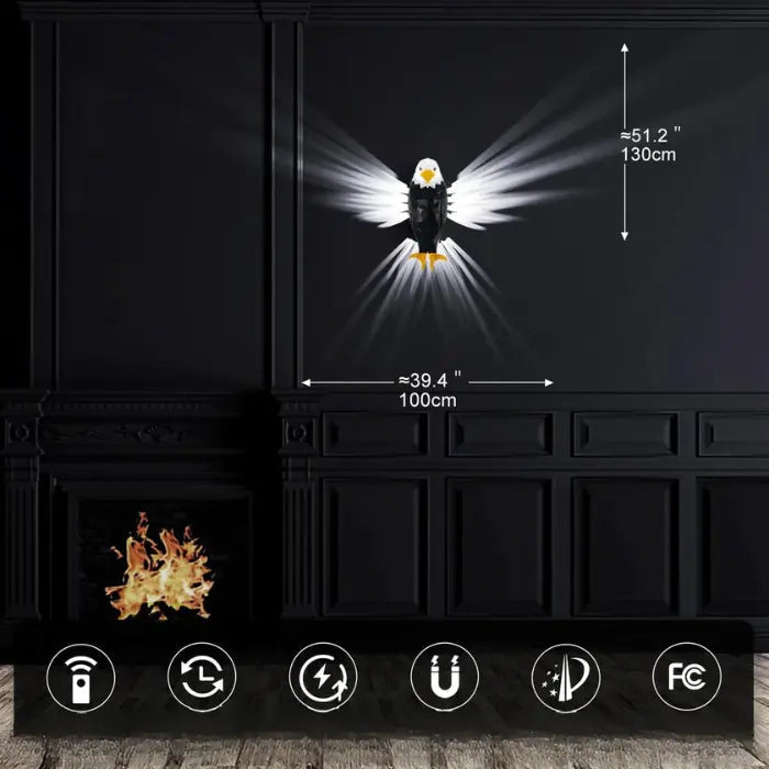 Rynx | Magnetic Eagle Wall Lamp