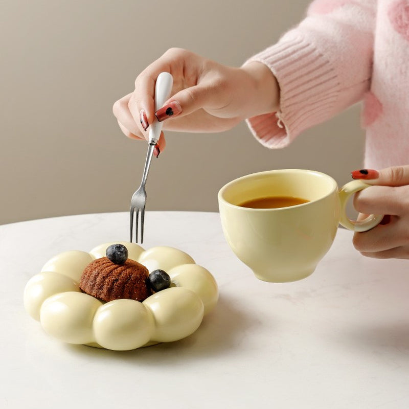Rynx Chubby Floral Cup and Saucer Set
