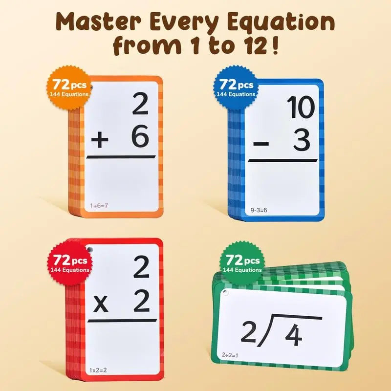 Rynx | Math-Fidget-Game – Interactive Learning Cards with Pop-It Function!