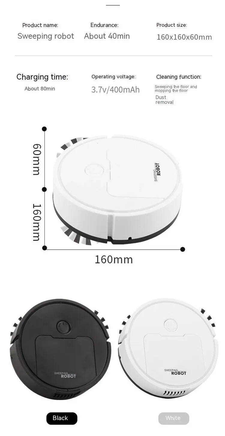 RYNX | Mini Robot Vacuum Cleaner | All-In-One Intelligent Device