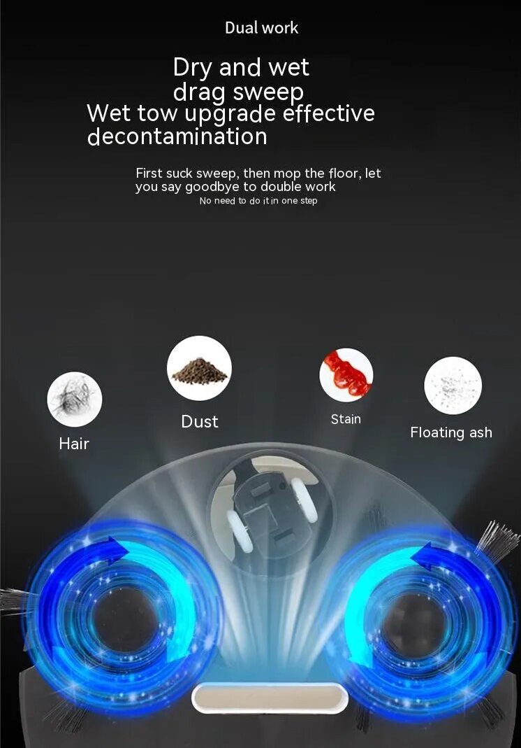 RYNX | Mini Robot Vacuum Cleaner | All-In-One Intelligent Device
