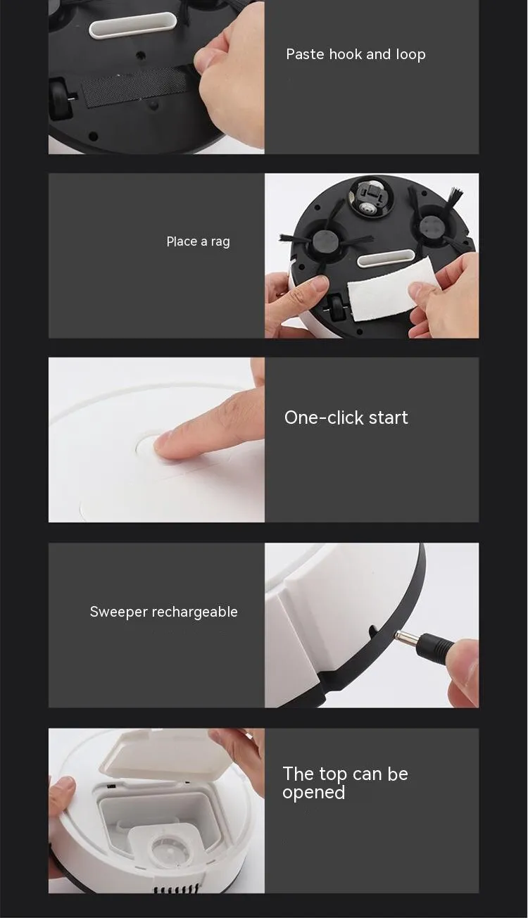 RYNX | Mini Robot Vacuum Cleaner | All-In-One Intelligent Device