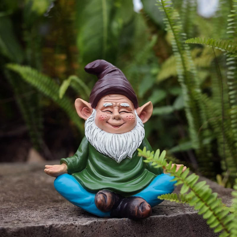 Rynx | Meditating Elf Garden Statue
