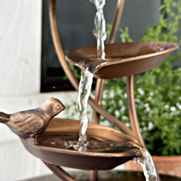 Rynx | Outdoor Safe Bird Bath Fountain