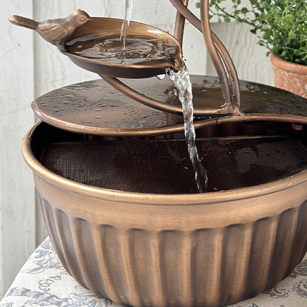 Rynx | Outdoor Safe Bird Bath Fountain
