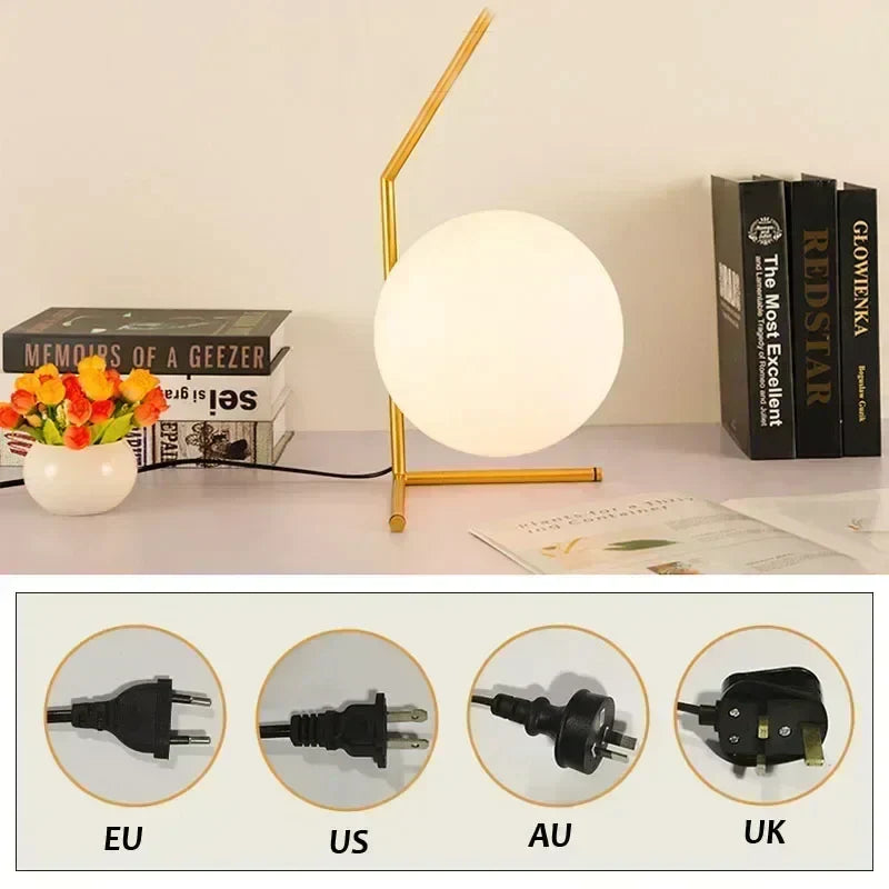 Rynx | CityGlow - Modern minimalist glass table lamp