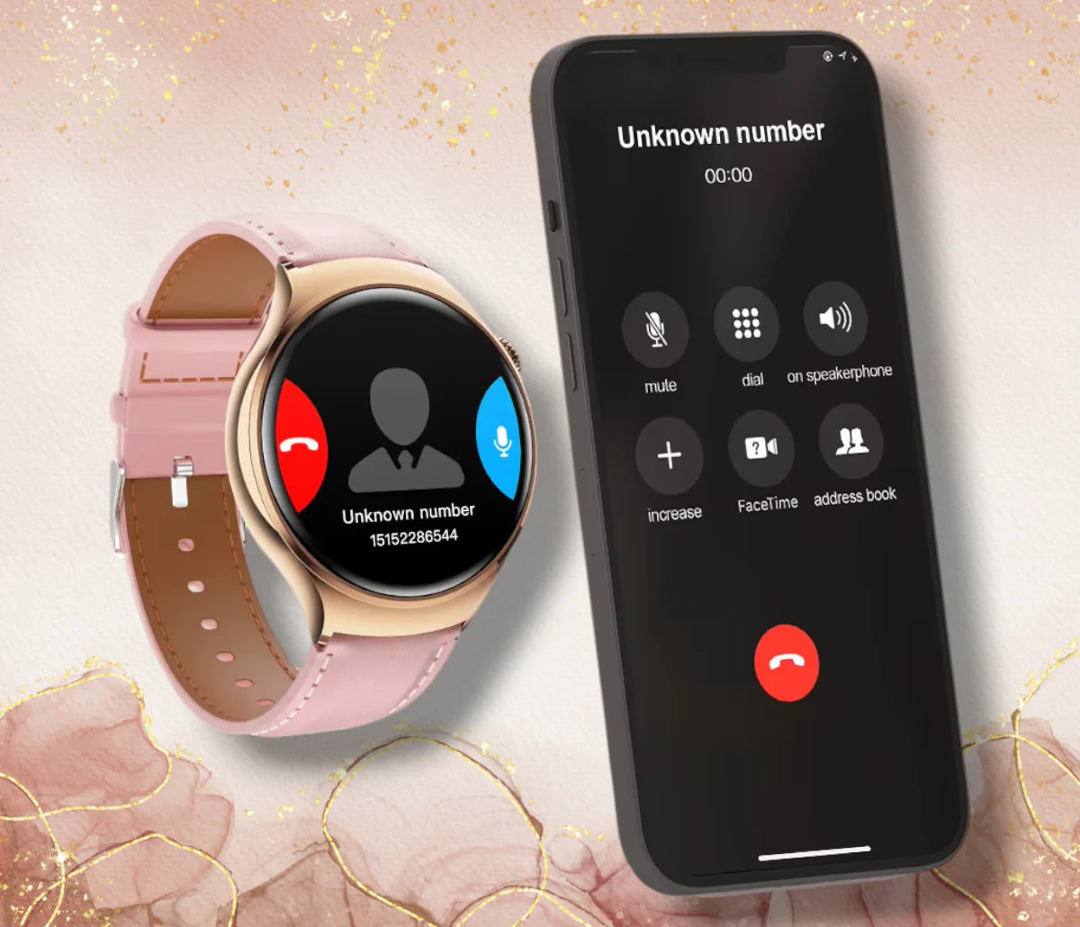 Rynx | Smartwatch Health Woman Black "Solaristra"