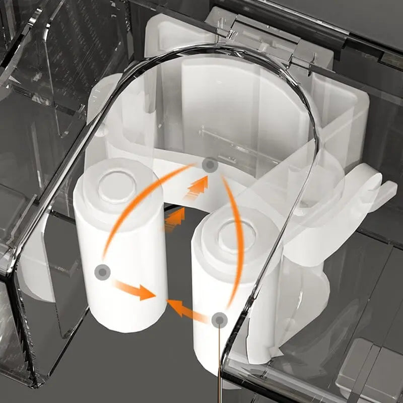 Rynx | Multifunctional Mop Holder with Hook – Self-Adhesive & Sturdy