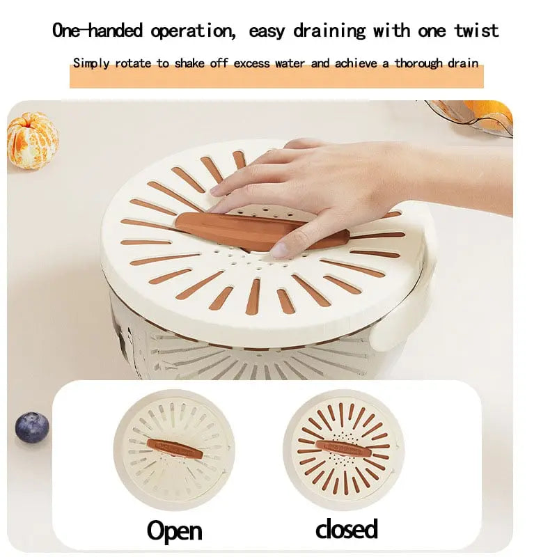 Rynx | Multifunctional Bowl – Safely wash fruits & vegetables