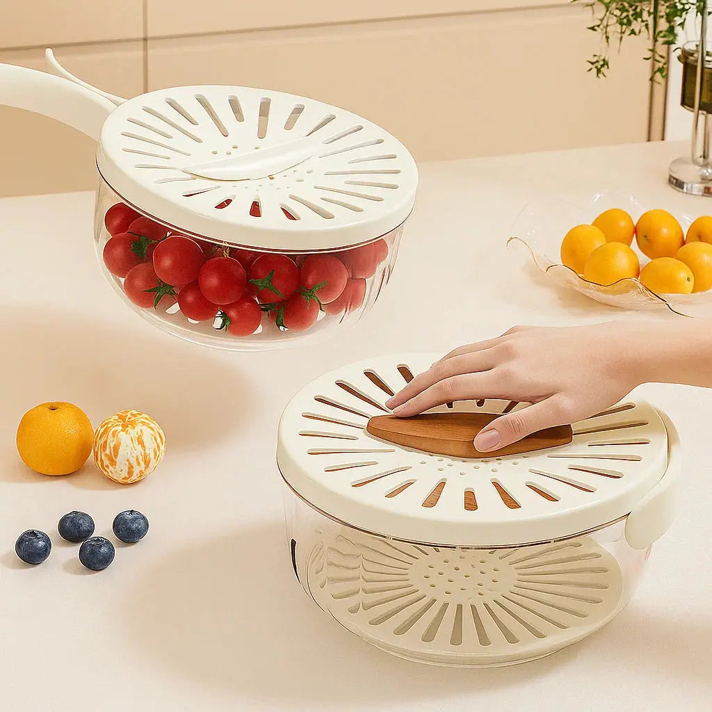 Rynx | Multifunctional Bowl – Safely wash fruits & vegetables