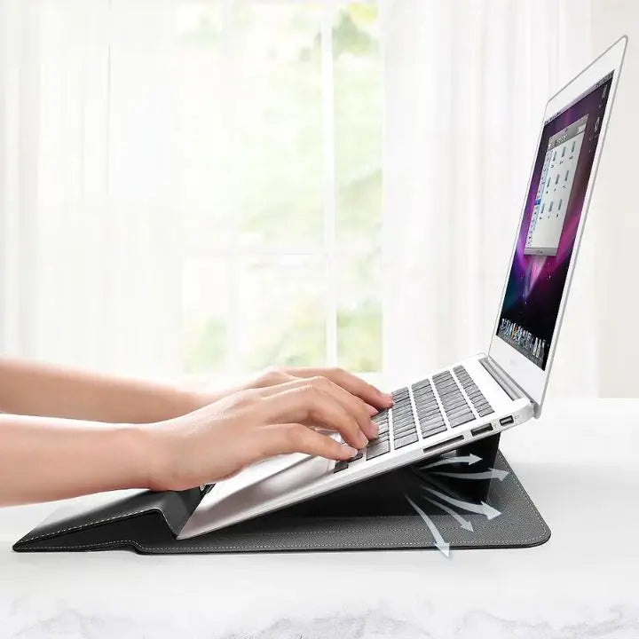 Rynx | Multifunctional Waterproof Laptop PRedection Sleeve – PU Leather Sleeve