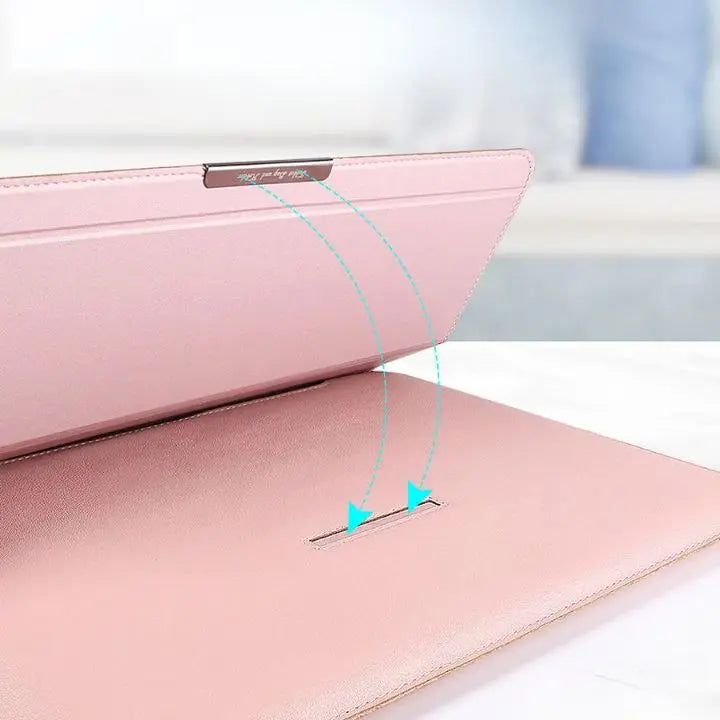 Rynx | Multifunctional Waterproof Laptop PRedection Sleeve – PU Leather Sleeve