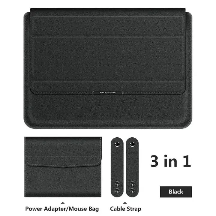 Rynx | Multifunctional Waterproof Laptop PRedection Sleeve – PU Leather Sleeve