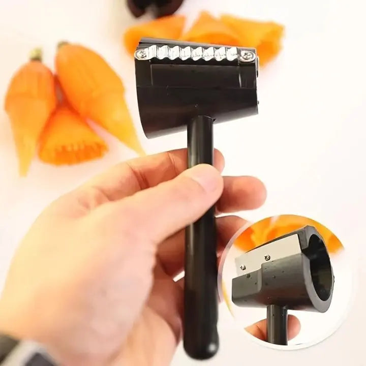 Rynx | Multifunctional Stainless Steel Spiral Cutter for Fruits and Vegetables