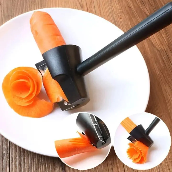 Rynx | Multifunctional Stainless Steel Spiral Cutter for Fruits and Vegetables