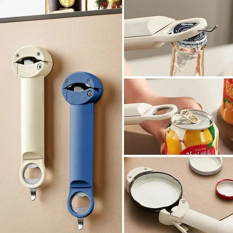 Rynx | Multifunctional Magnet Can Opener – Safe and Effortless Opening