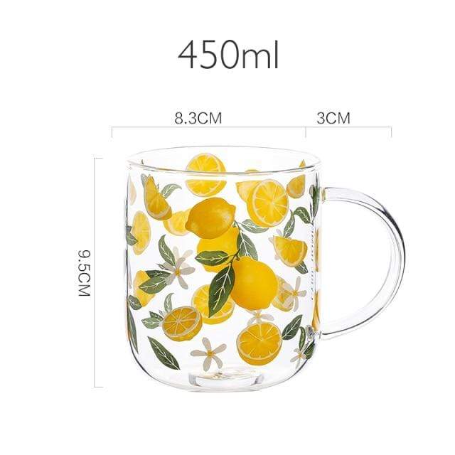 Rynx | Mushroom Garden Glass Mug
