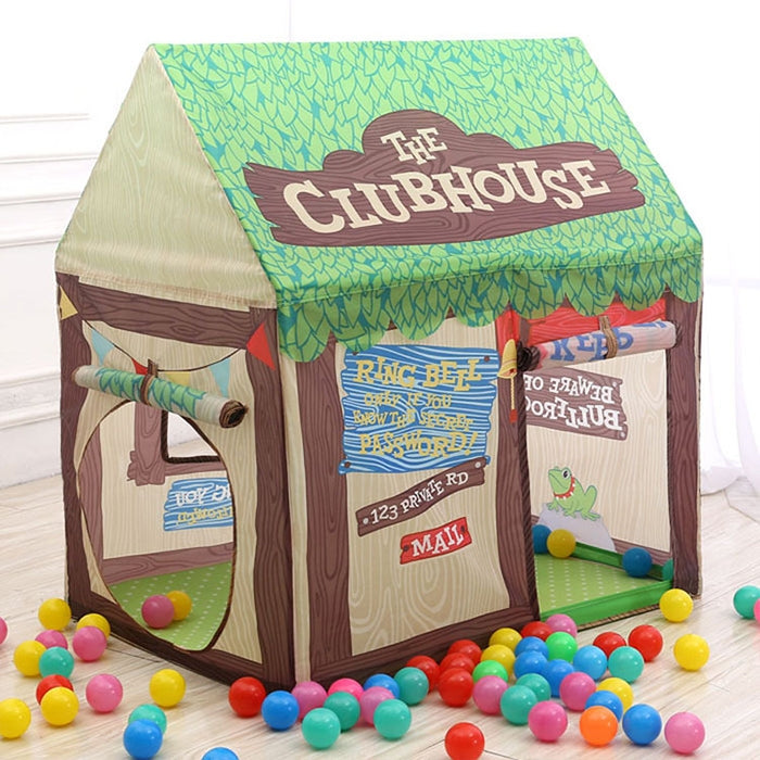 Rynx | Household Children Printing Play Tent Small Game House (Green)